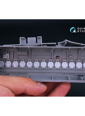 QSR-48005 MV-22鱼鹰运输机1/48模型货舱折叠椅3D打印彩贴配HB