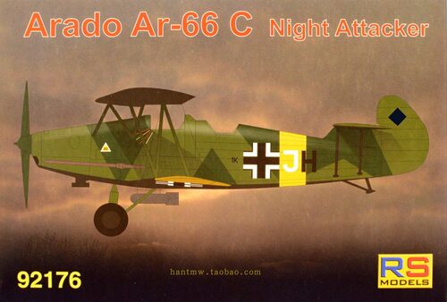 AradoAr-66C夜间攻击机拼装模型