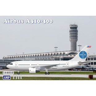 AMP 144010 泛美航空A310-300客机1/144塑料拼装飞机模型