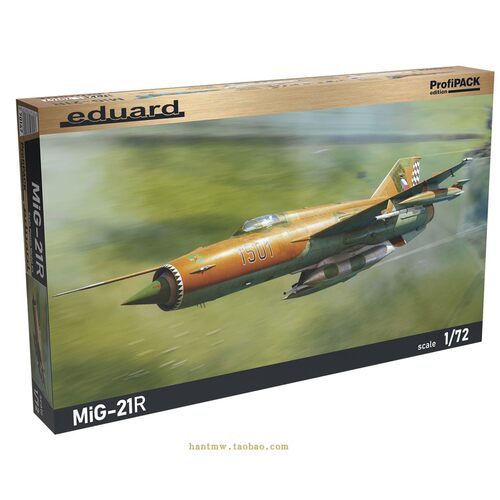 Mig-21R侦察机1/72拼装模型PRO版