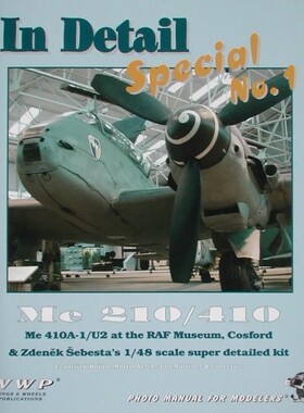 PBLWWPIDS1 Publ. Messerschmitt Me-410A-1 (In Detail Special)