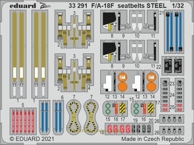 F/A-18F战斗机1/32拼装模型彩色