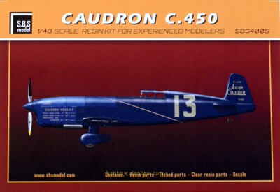 CaudronC.450表演机1/48模型