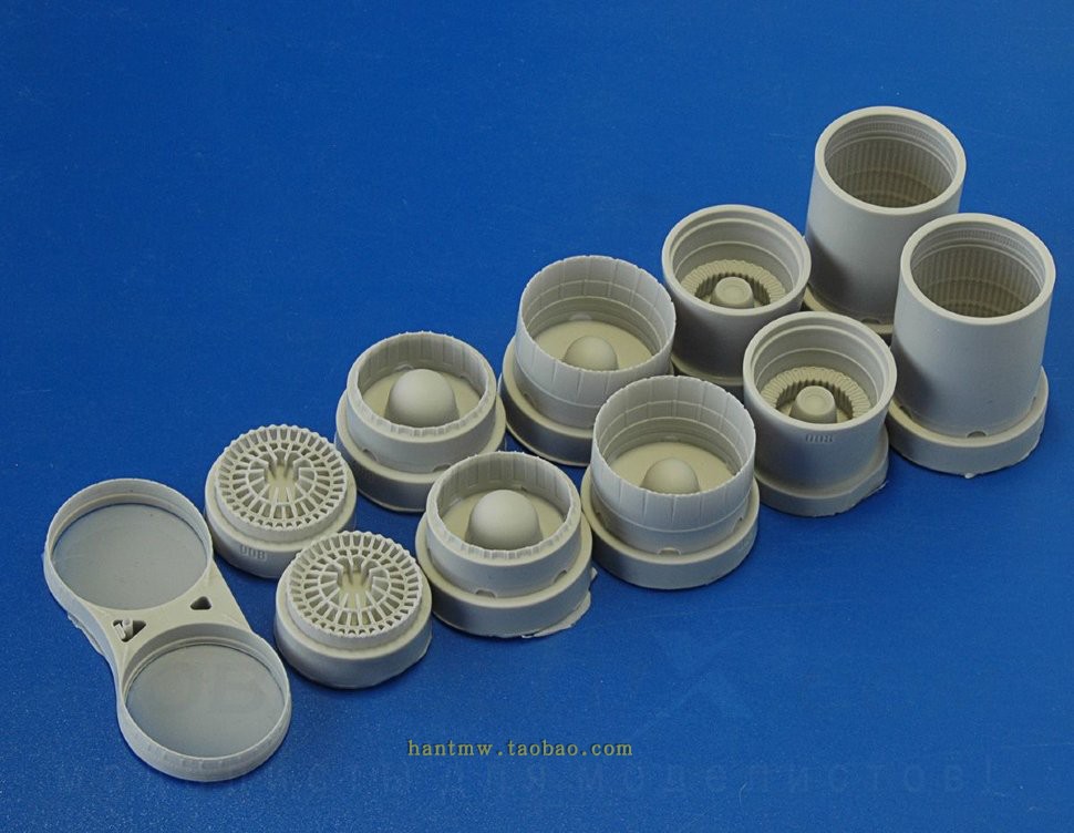 图22M3轰炸机1/72树脂尾喷配号手