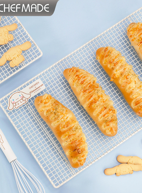 学厨 冷却架 18寸加大不粘蛋糕面包饼干加粗冷凉网大耳狗烘焙工具