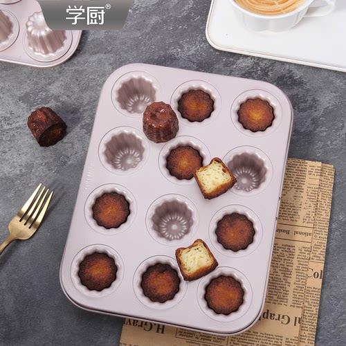 chefmade12连杯迷你可丽露模具