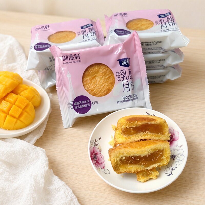 侯呈玥同款御品轩乳酪减糖月饼