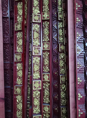 实木雕花线条成品兽头现货销售