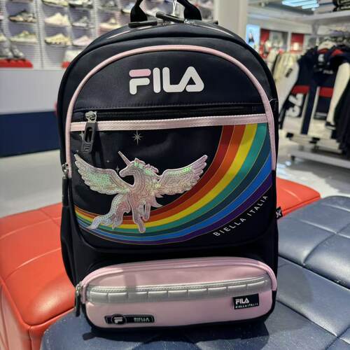 斐乐FILA正品26新款BOA系带百搭轻便护脊减负书包双肩背包学生包