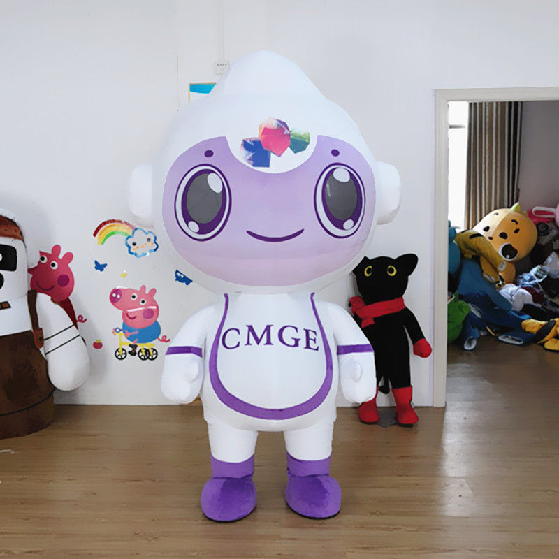 定制充气人穿活动宣传吉祥物气模机器人行走模型演出巡演卡通玩偶