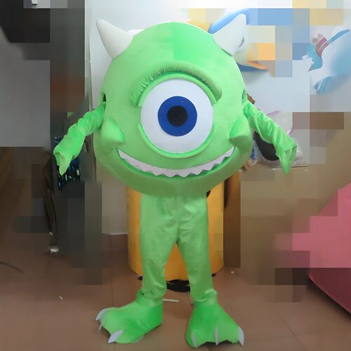定制动漫怪兽大学大眼仔怪物怪兽装扮卡通人偶演出布偶道具衣服装