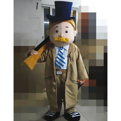 定做动漫美国西部电影警长道具镇长猎卡通人偶衣服装巡演服布偶玩