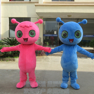 定做动漫昆虫活动表演毛绒幺蛾子毛毛虫小虫子道具卡通人偶衣服装