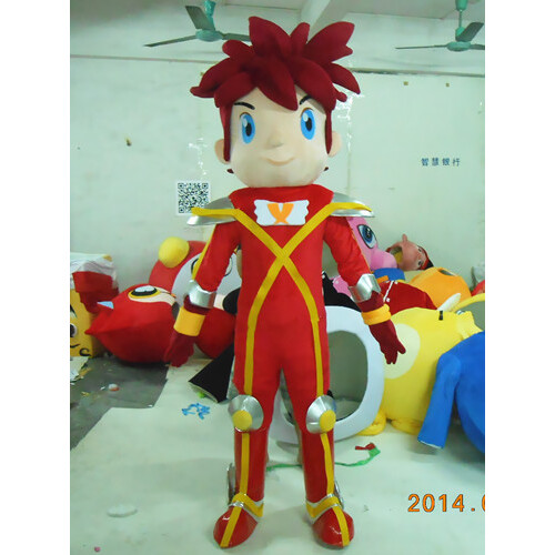 动漫机器机械变身战士盔甲勇士赛车手活动卡通人偶衣服装巡演定制