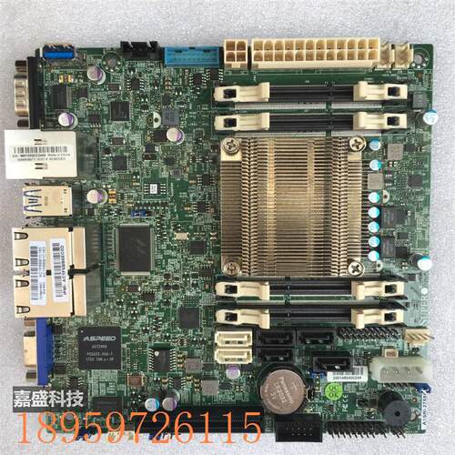 议价正品超微A1SRi-2758F 主板 MINI-ITX 多网口 千兆迷你小板