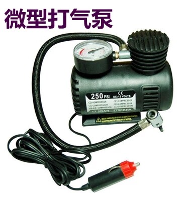 微型车载气泵12v汽车轮胎自动