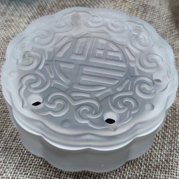 庭野堂中秋新品琉璃做的中秋月饼香薰炉盘香月兔香插礼物摆件礼品