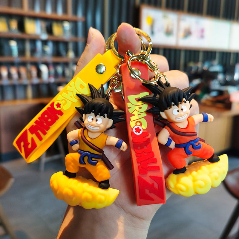 七龙珠钥匙扣卡通筋斗云悟空创意公仔挂件饰品可爱包包配饰小赠品