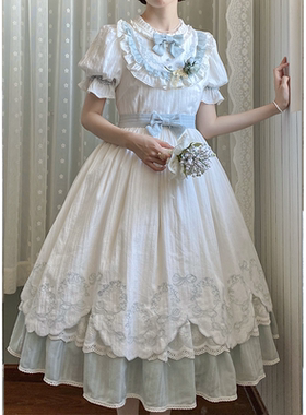 【六团定金】预约荒野长OP页（少女梦塔）系列Lolita裙原创正品