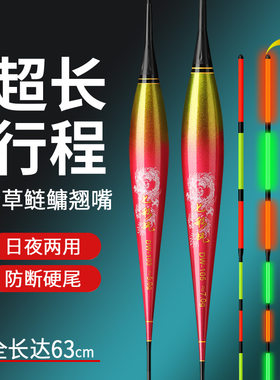 翘嘴行程硬尾夜光漂加粗醒目
