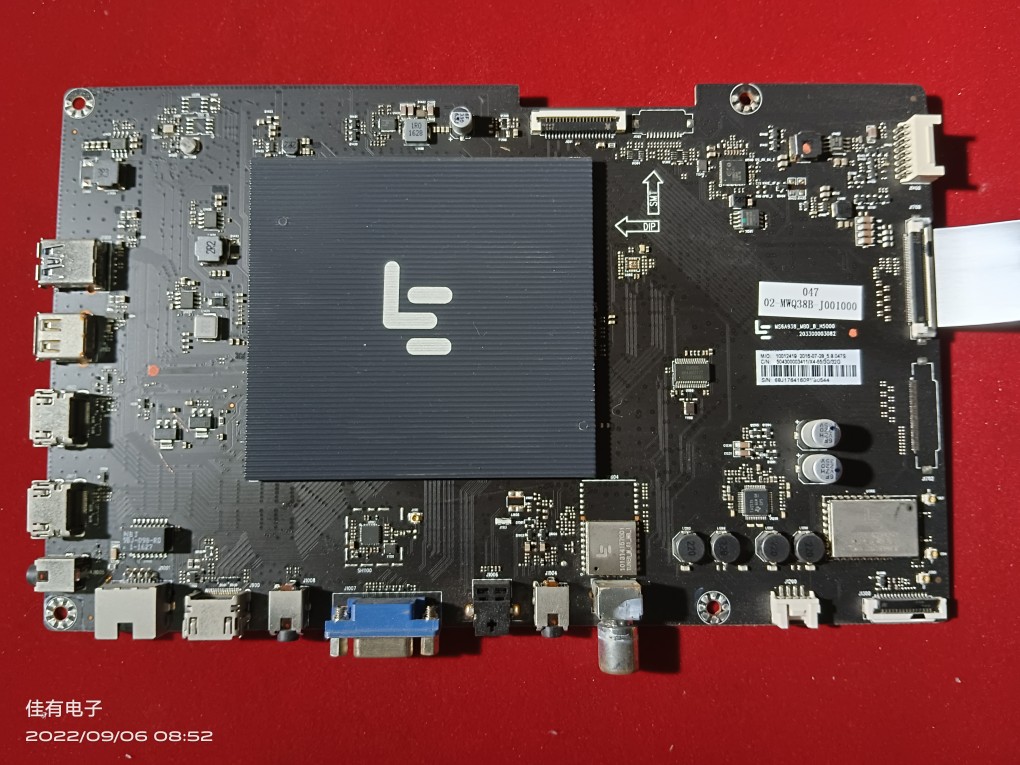 原装乐视L554UCNN液晶电视主板203300003082屏TPT550U1-QVN05.U