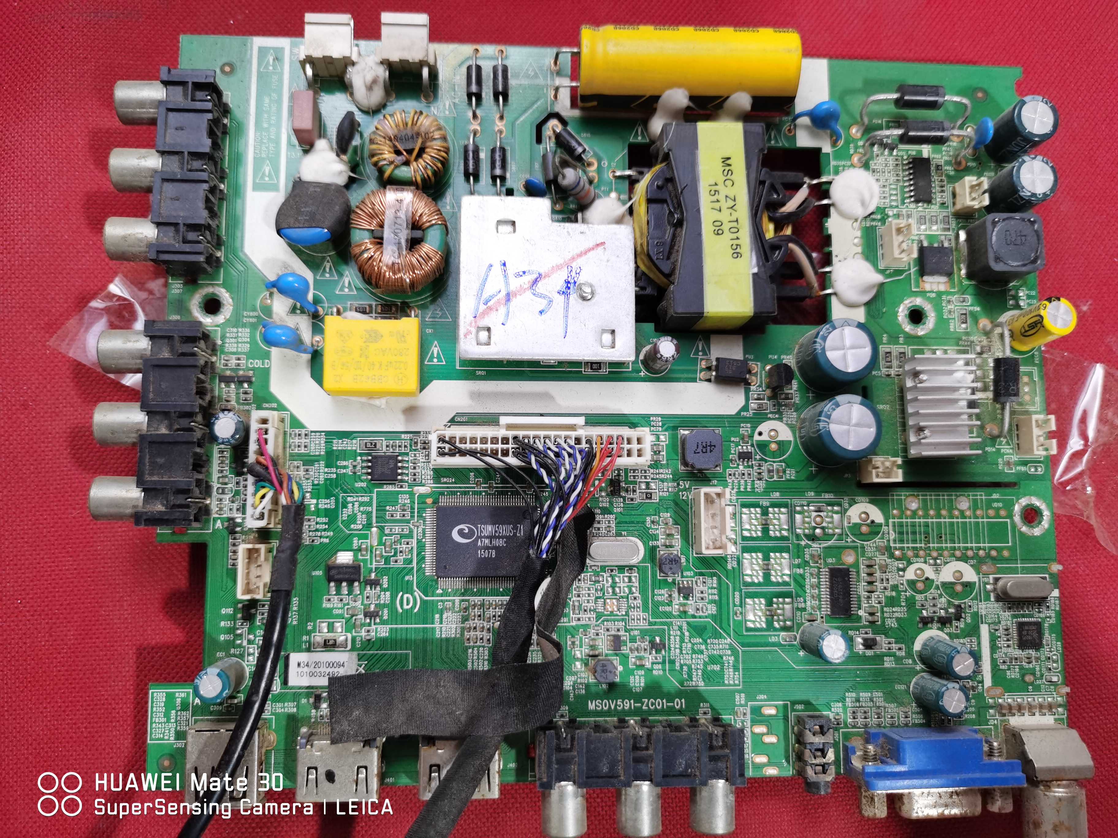 TCL LE32D8810主板MS0V591-ZC01-01 配屏V320BJ7.PE1测好发货