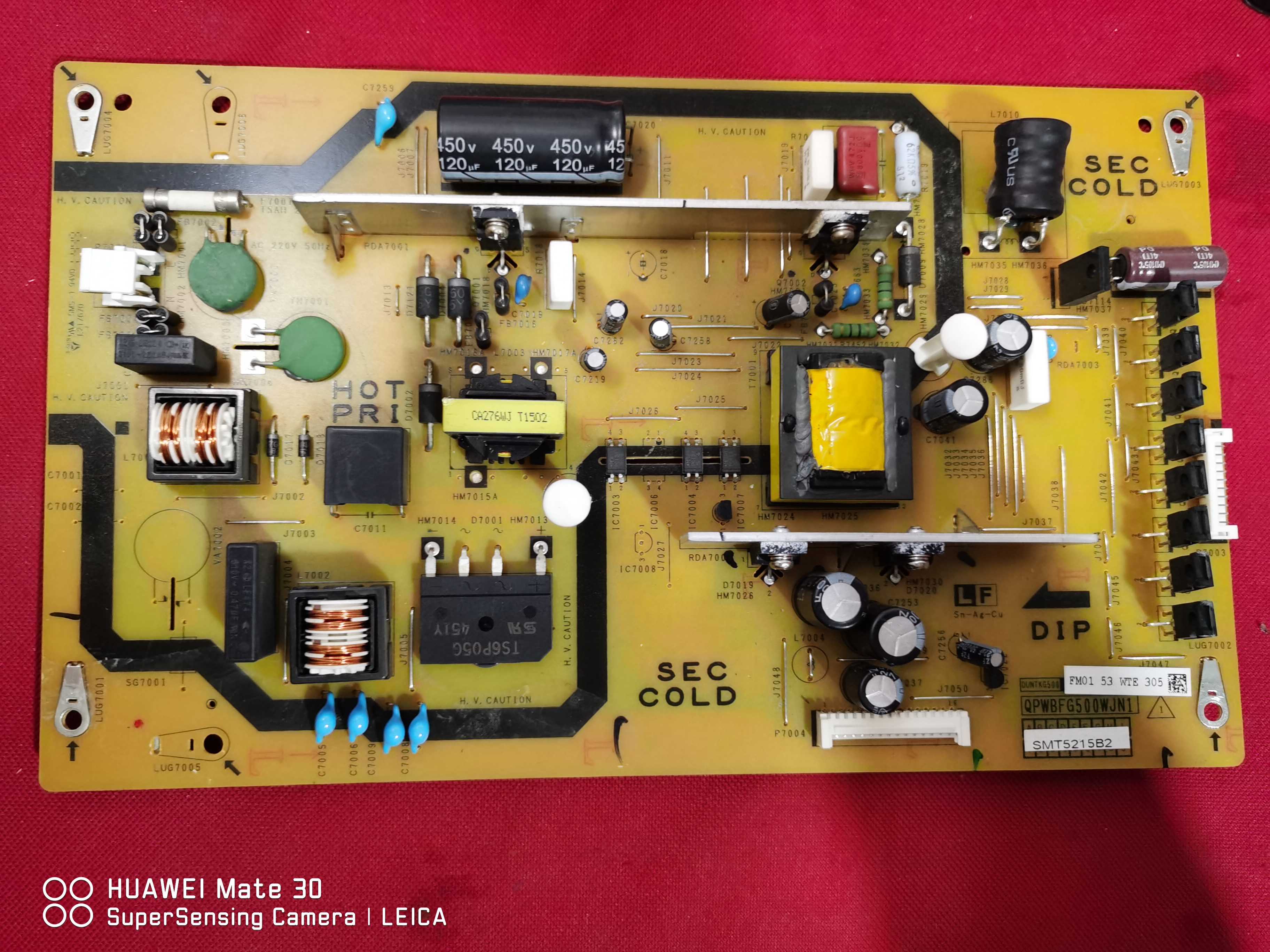 原装夏普 LCD-50V3A  电源板 QPWBFG500WJN1 DUNTKG500现货发货