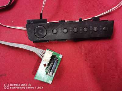 原装TCL C37E320B  37寸按键接收板40-L26F12-IRB2XG带按键