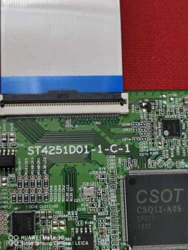 无排线原装TCL 43F6逻辑板ST4251D01-1-C-1屏LVU430NDEL CD9W00