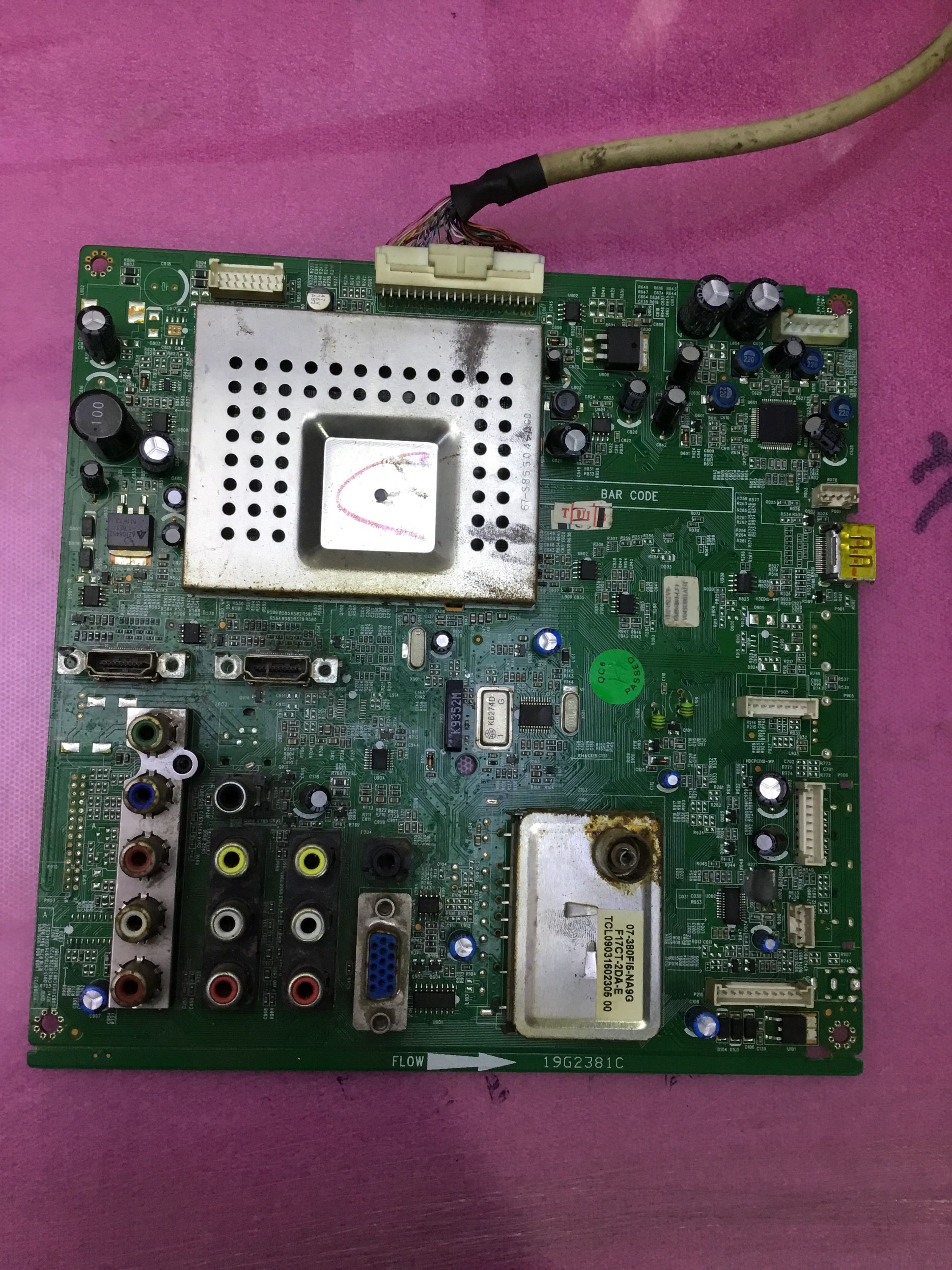 原装TCL L42F19FBD 液晶配件主板40-00MS68-MAC2XG屏T420HW02