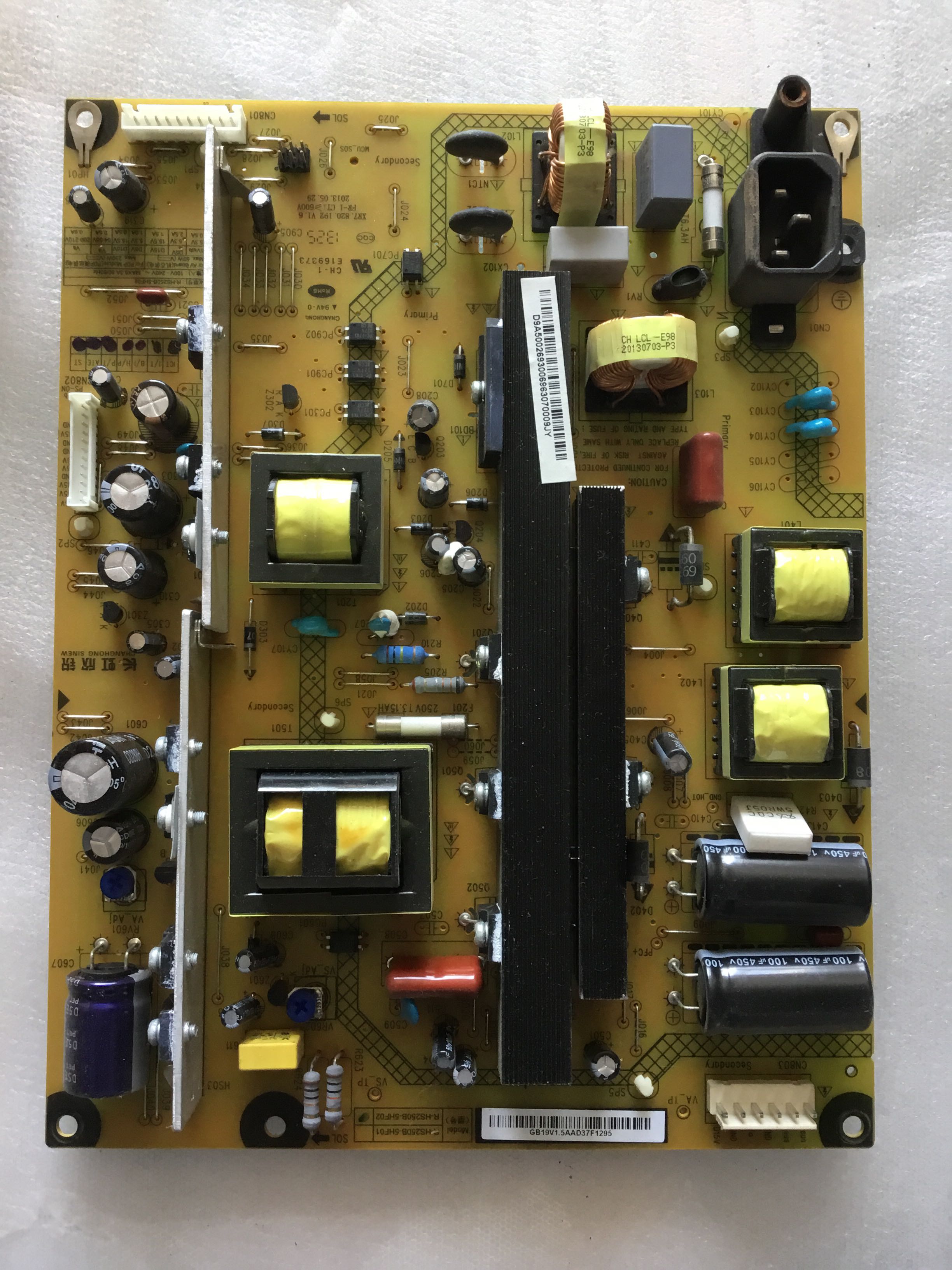 原长虹3D51C2080电源R-HS250B-5HF01/5HF02 XR7.820.192V1.5/V1.6