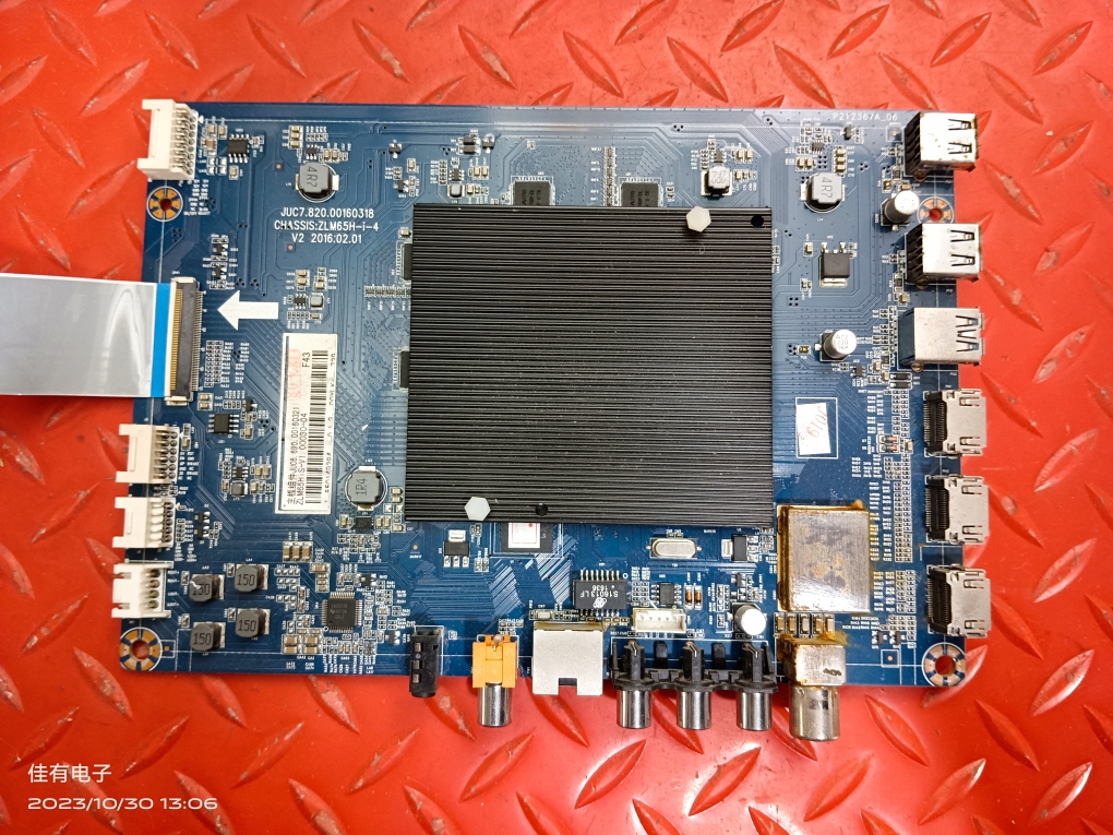 原装长虹65U3C 主板JUC7.820.00160318屏C650U16-E2-L