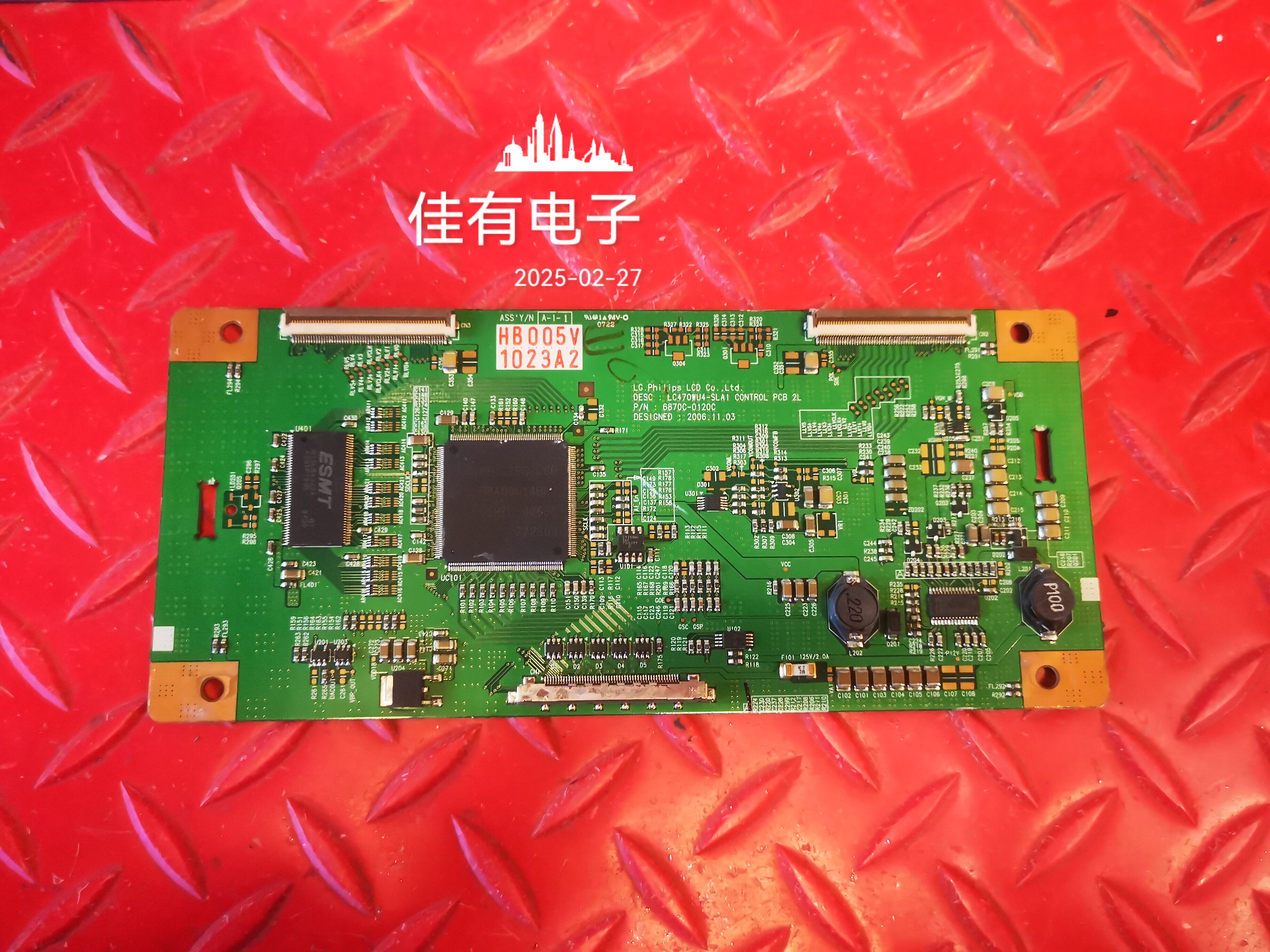 原装 LG LC470WU4-SLA1 屏 逻辑板 6870C-0120C 实图