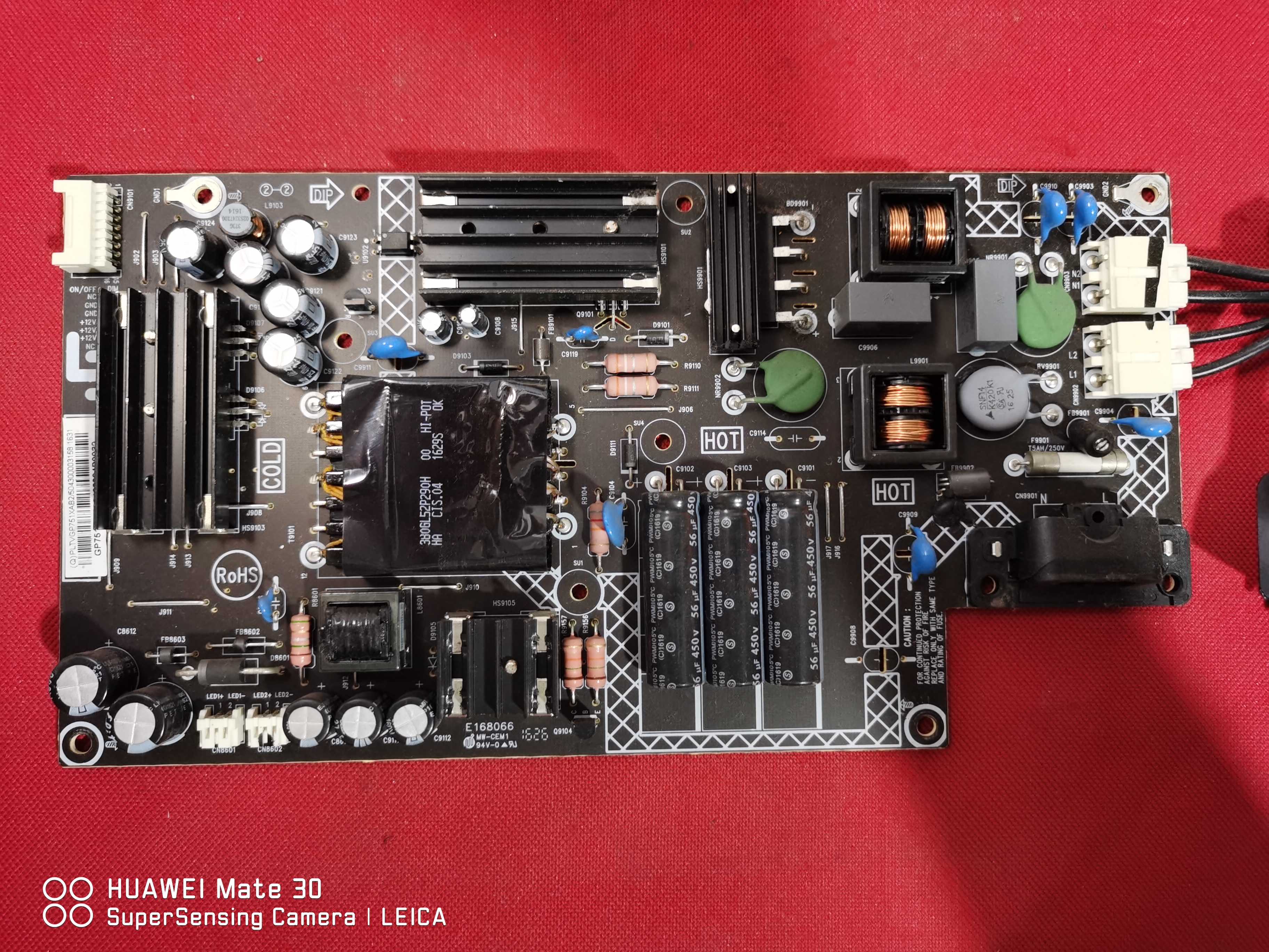 实拍图 原装乐视 L434FCNN 43寸用电源板715G8265-P01-000-003M