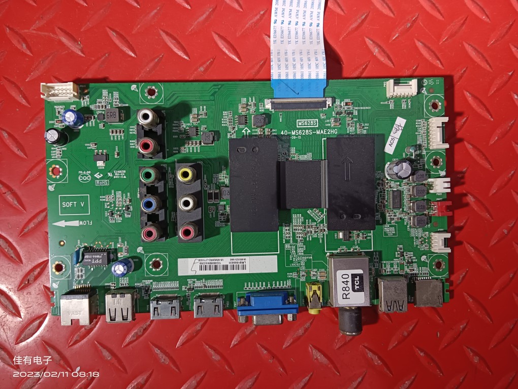 原装 TCL乐华 55S100 主板40-MS628S-MAE2HG屏LVF550CS0T E17