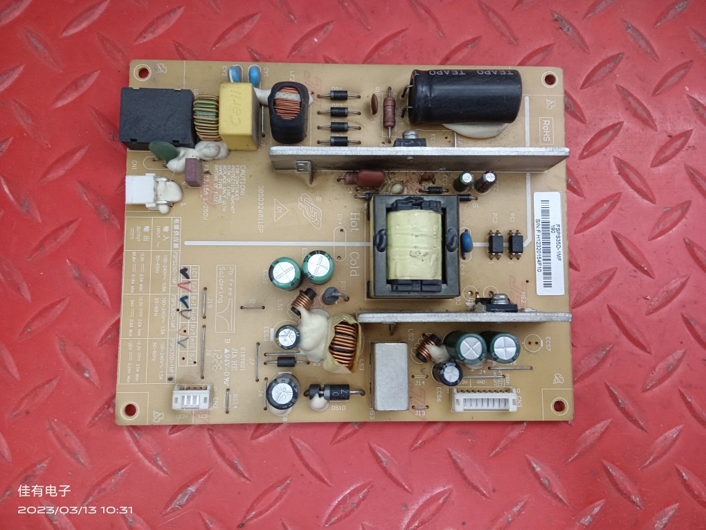 长虹LED39B1000C 32B1000C 3D32B3100iC电源板FSPS35D-1MF 190