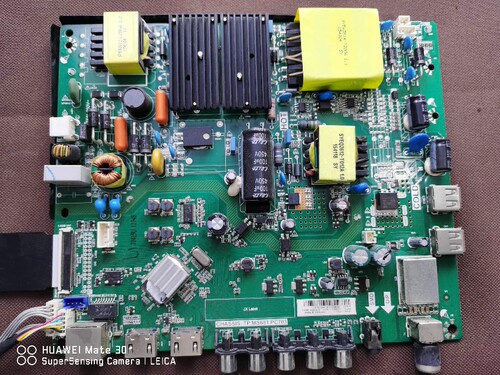 长虹LED49C1080n主板TP.MS881.PC703 屏C490F14-E1-L 实物图