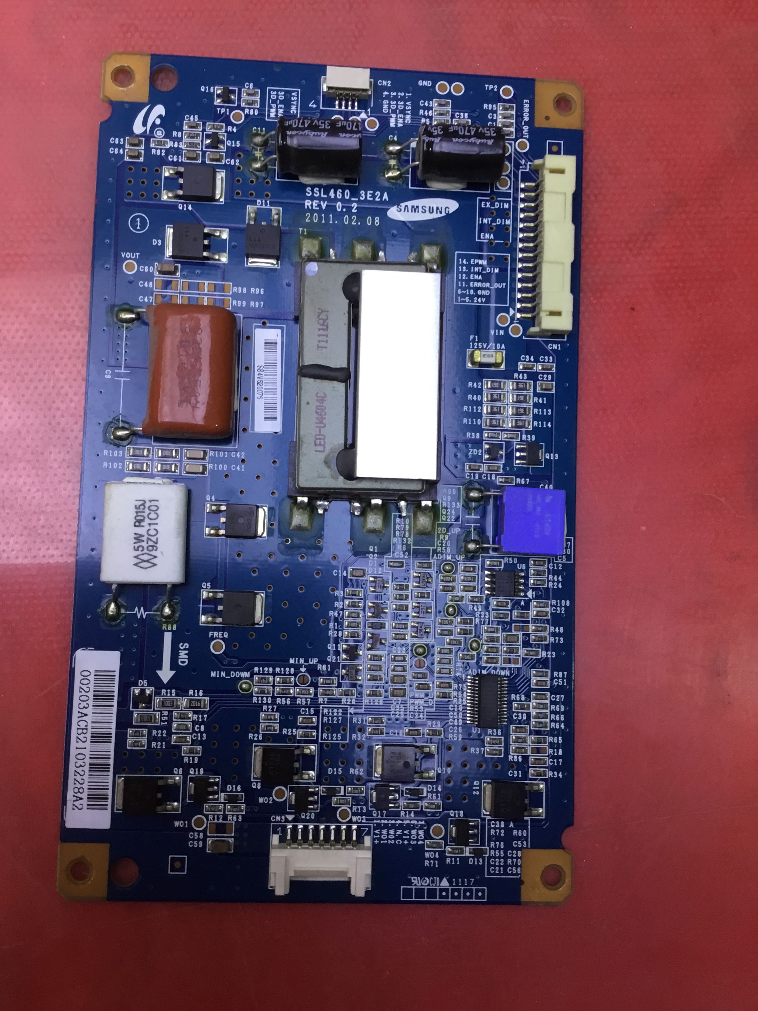 ~原装海信LED46K16X3D 46寸液晶电视高压背光板恒流板SSL460-3E2A