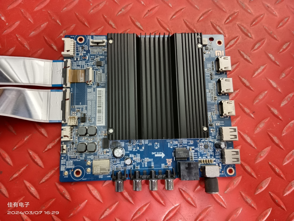 红米L86R6-MAX 主板DKTV-B013-9650-AD-20210108屏L86R6-MAX-LG