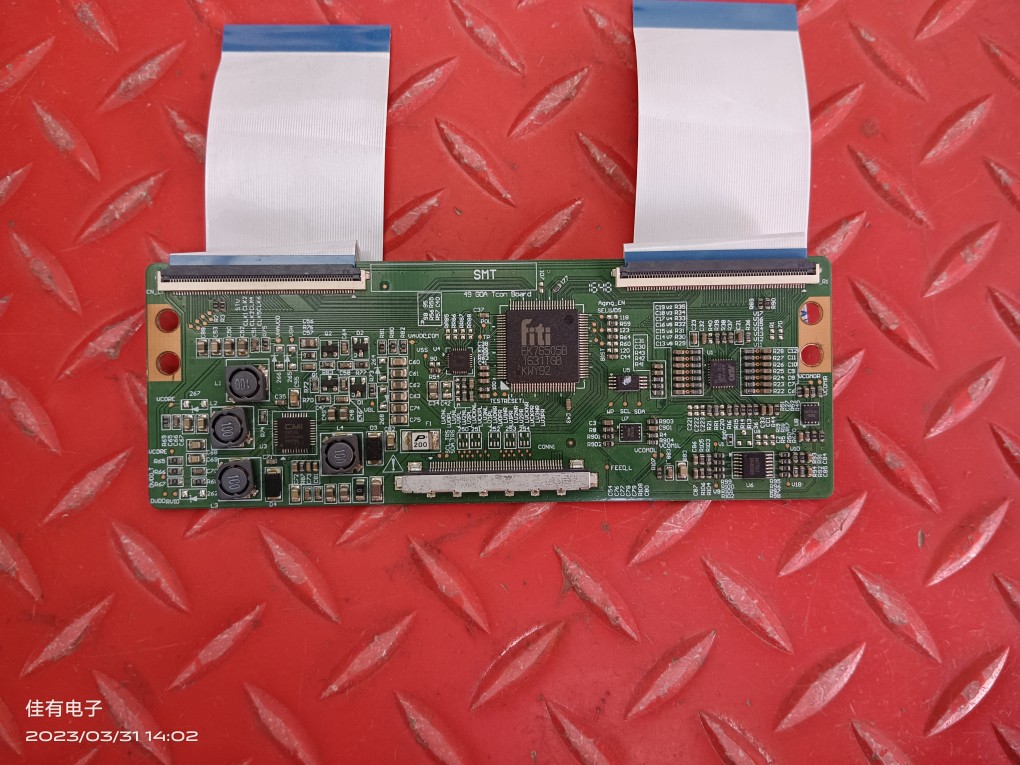 液晶电视配件 逻辑板49 G0A Tc0n实拍