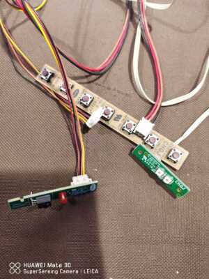 原装长虹3D50C2000i 按键 JUC7.820.00073381接收00073379