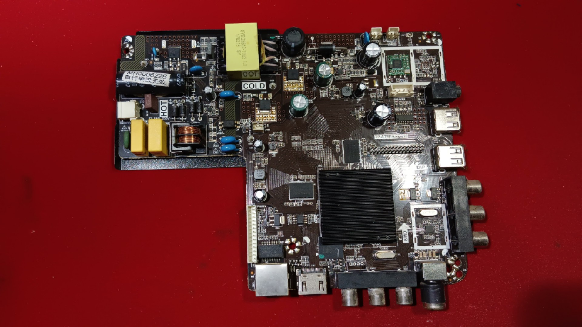 原装TCL LE32D59电视主板TP.ATM10.PB818配屏TLB315DF39-08-01