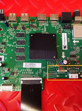 原装海尔LS65Z51Z(黑) 主板TD.T972T.736屏ST6451D03-8
