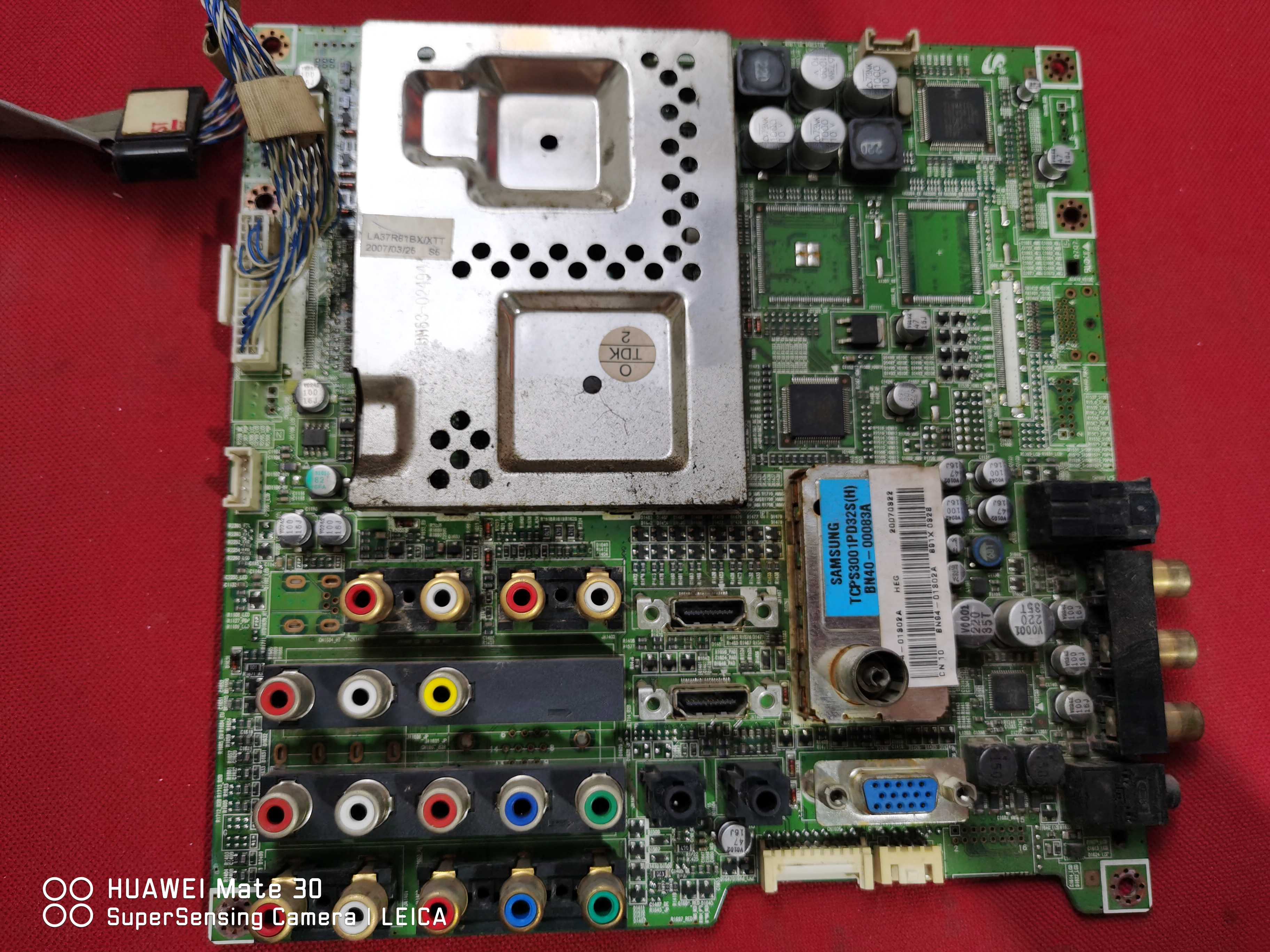 三星LA37R81B 液晶主板BN41-00839A配 屏T370XW02测好发货