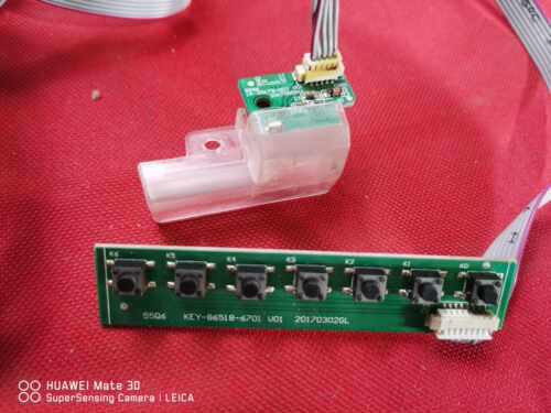 夏新55C 55Q10按键KEY-86518-6701  接收号IR-25179-002 V01送线