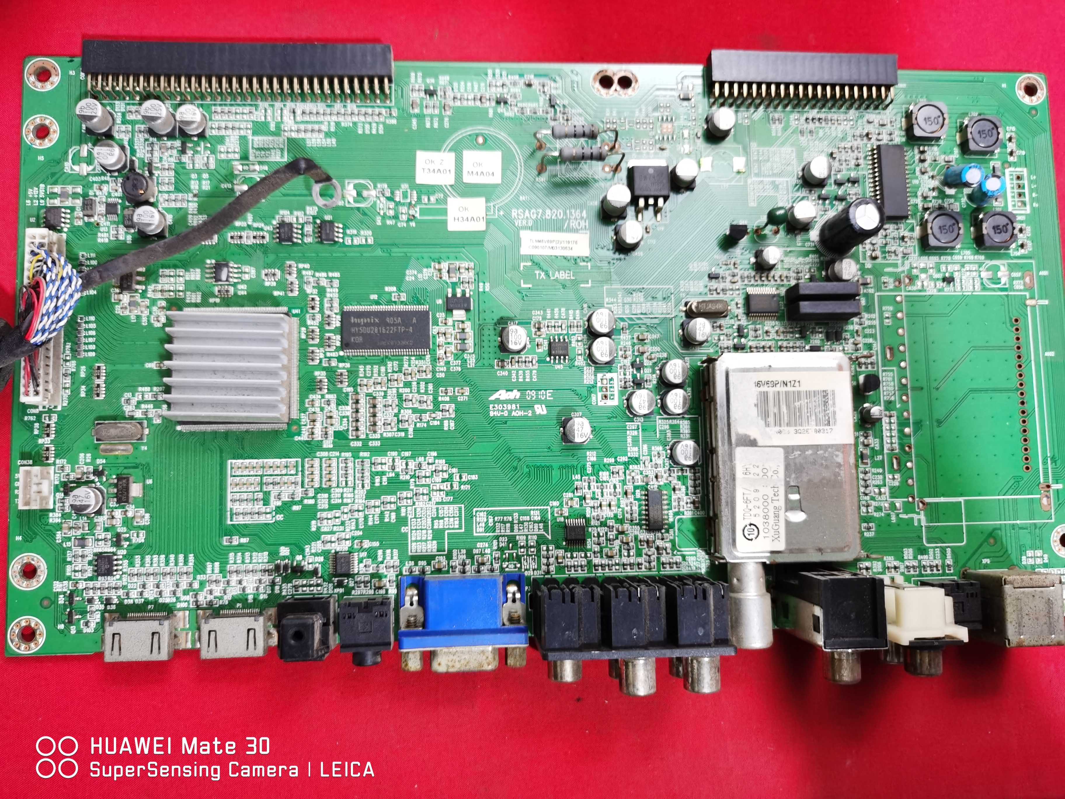 原装海信 TLM46V69P 液晶主板 RSAG7.820.1364 配屏T460HW03 V1