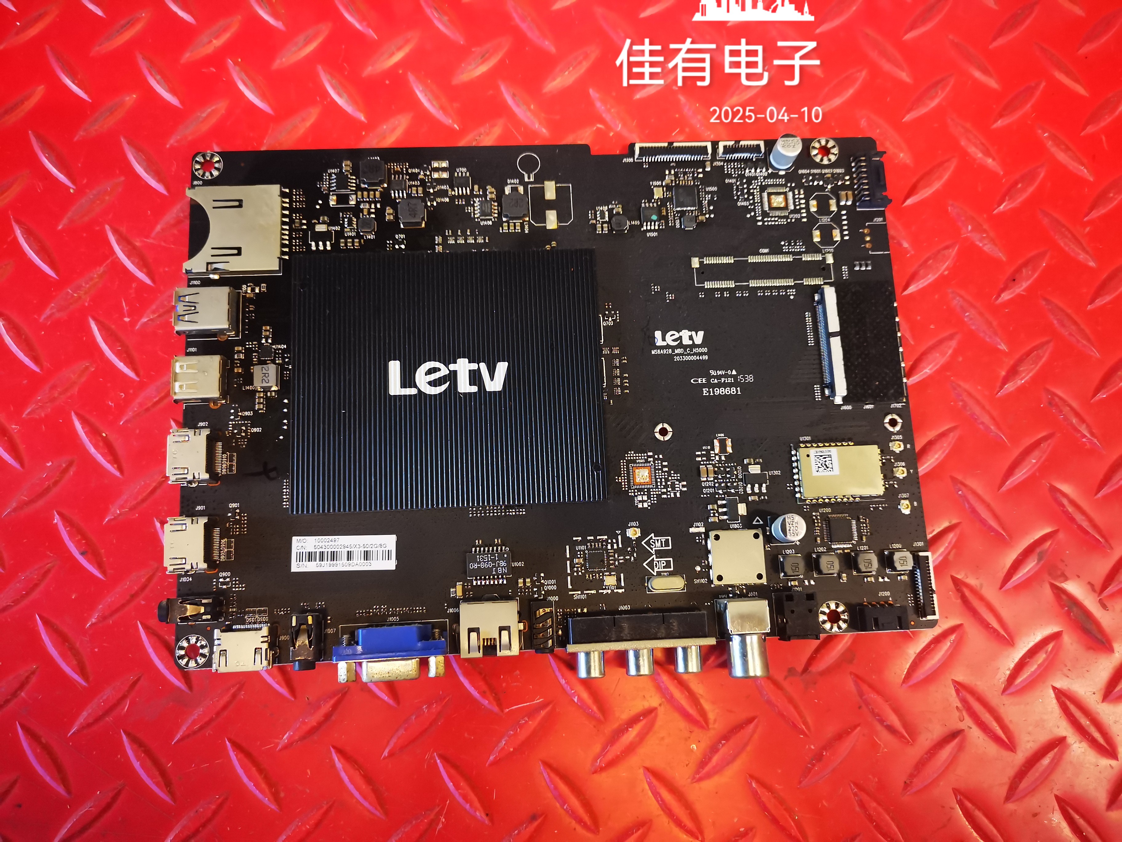 现货 原装乐视L503IN 50寸主板203300004499 屏TC500UDJ2QS5-X350