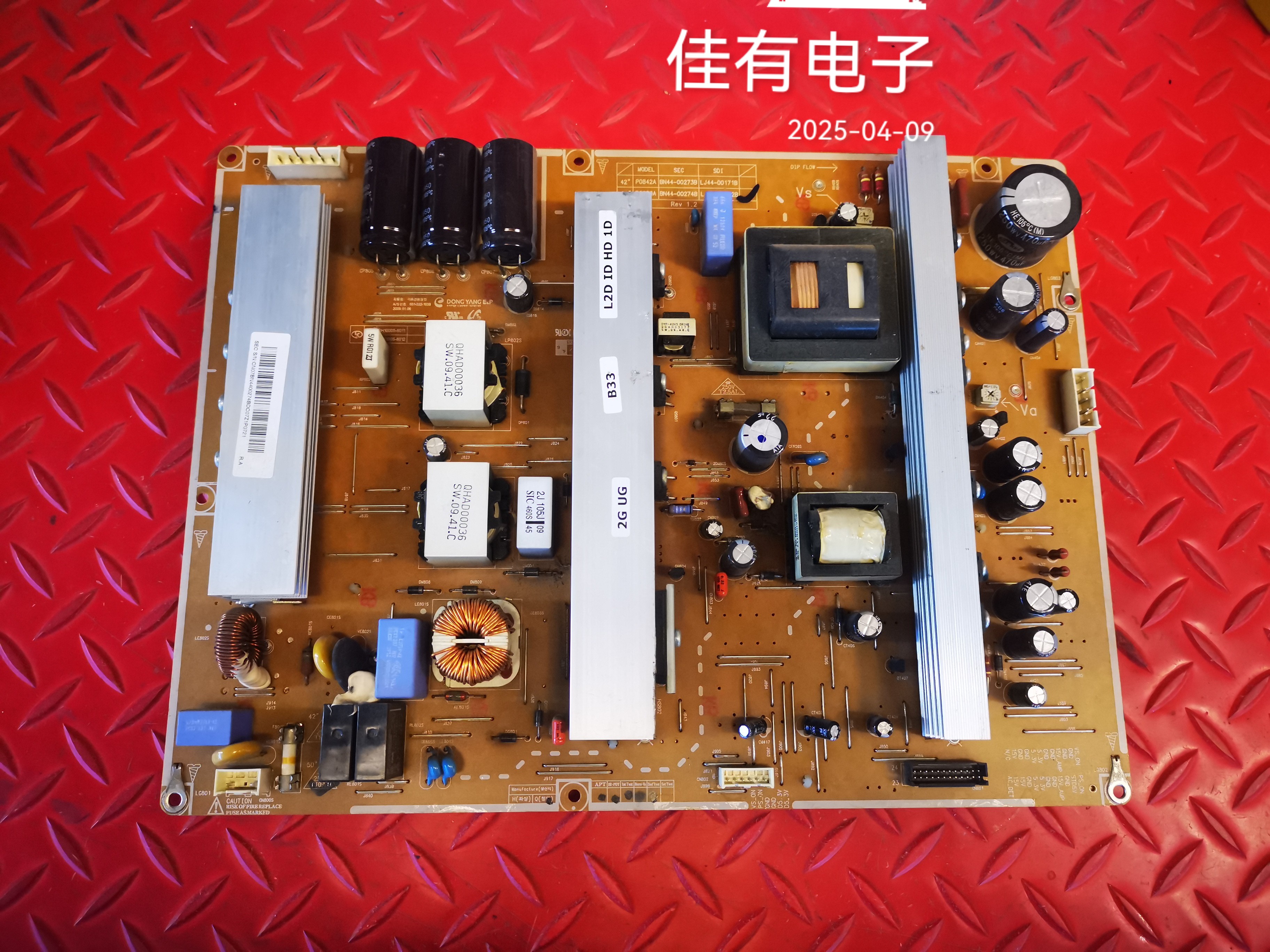 原装三星PS50B350B1等离子电源板BN44-00274B LJ44-00172B 