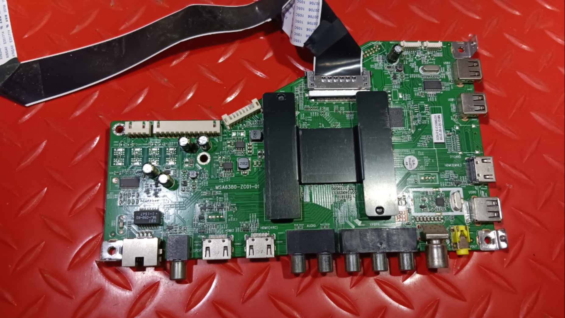 原装 海尔LS48H310G 主板 MSA6380-ZC01-01 屏 LSC480FN02