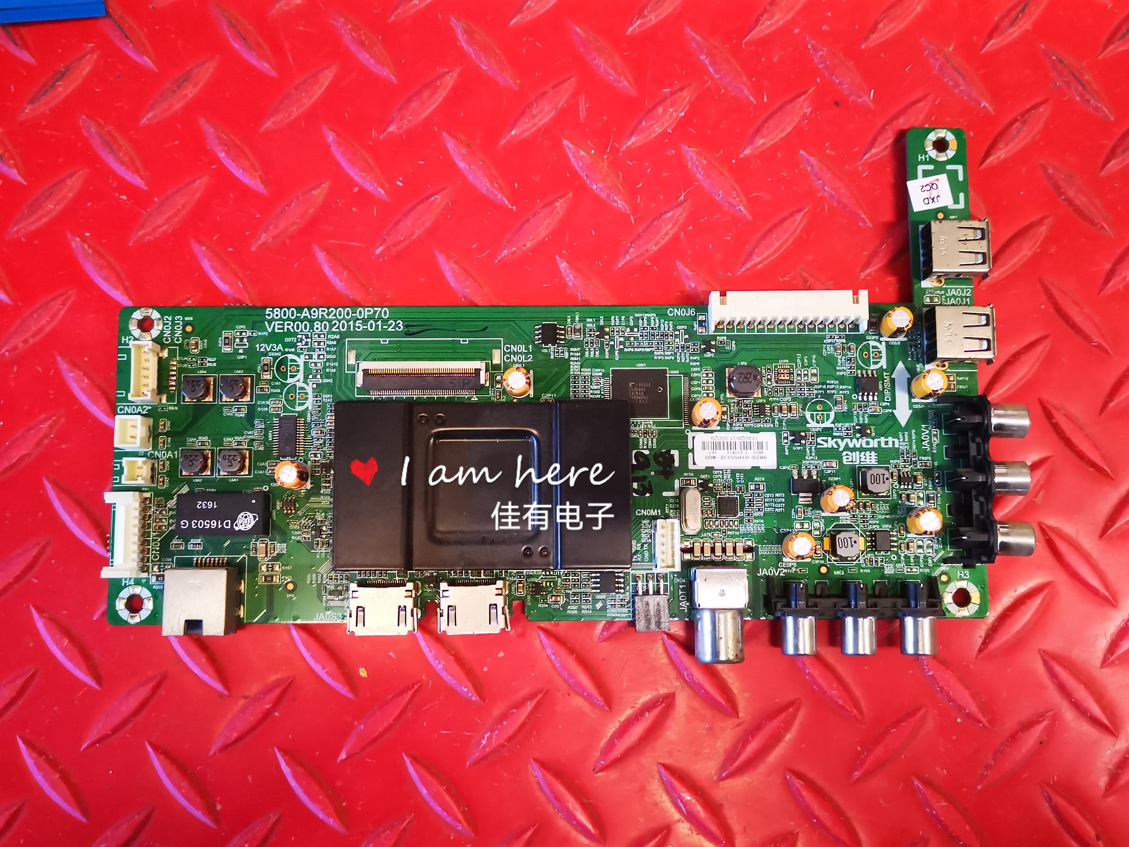 原装创维55X5E 主板5800-A9R200-0P70 屏SDL550FY(CD0-807)